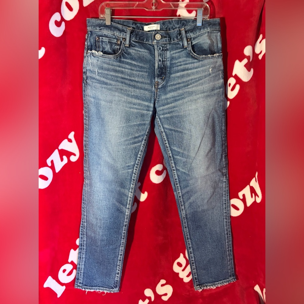 Moussy Medium Wash Straight Tapered Jeans Size 28 Great condition